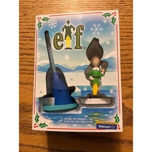 Hallmark Elf Christmas Tree Ornaments Buddy Narwhal Set of 2 Walmart Exclusive